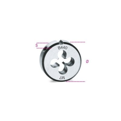 Narzynka okrągła M6x1 mm, 440 Beta