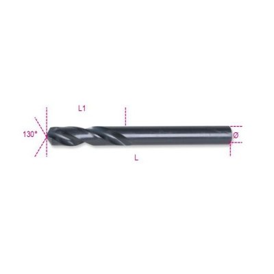 Wiertło kręte szlifowane cylindryczne HSS 4,50 mm DIN1897, 412C Beta