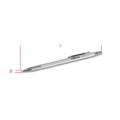 Rysik traserski ołówkowy z końcówką z hartowanej stali 150 mm, 1688PC Beta