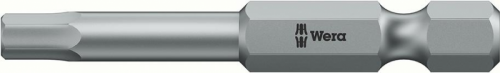 Bit ciagliwo-twardy 1/4&quot; DIN3126E6,3do srub z lbem z gniazdem 6-katnym6x50mm Wera