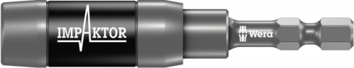 Uchwyt magnetyczny z pierścieniem przytrzymującym do bitów 1/4&quot; 75mm Impaktor  Wera