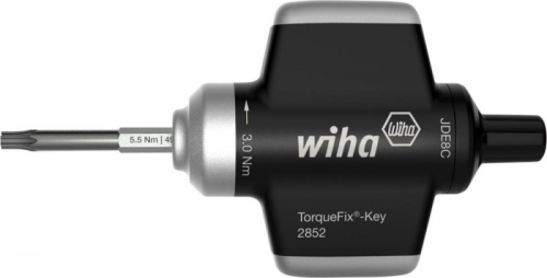 Wkrętak dynamometryczny z chwytem kluczowym TorqueFix-Key $7  Wiha
