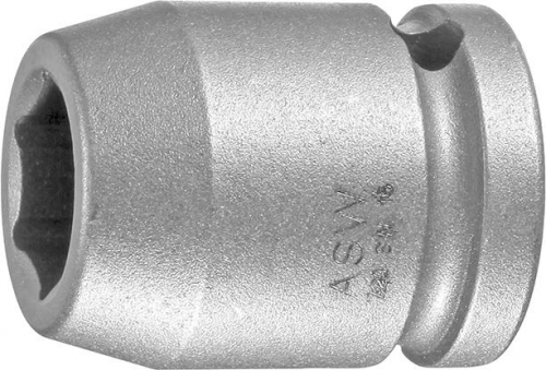 Udarowa koncowka wymiennaklucza nasadowego, 1/2&quot; 22mm ASW