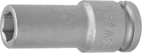 Udarowa koncowka wymiennaklucza nasadowego, dluga 3/8&quot; 17mm ASW