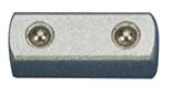 Złączka czworokątna 1/2&quot; mm - kwadrat dwustronny grzechotki GEDORE