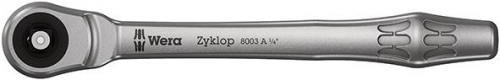 Grzechotka przetyk.ZYKLOPmetal push 1/4&quot; Wera