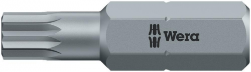 Bit ciagliwo-twardy 1/4&quot; DIN3126C6,3 do srub z lbem z gniaz.wielozeb. M6x25mm Wera