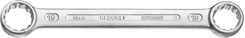 Klucz oczkowy dwustronny prosty 10x13mm GEDORE