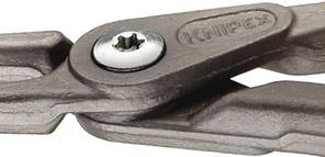 Szczypce Segera do pierścieni osadczych wewn. 305 mm, wygiete 90°, 48 21 J41 KNIPEX