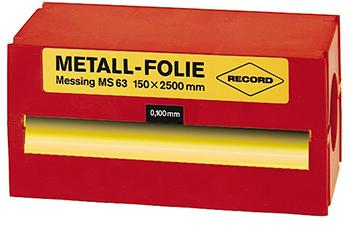 Folia metalowa, ze stali nierdzew.150x2500x0,150mmRECORD