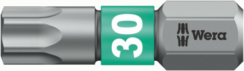 Bit BiTorsion 1/4&quot; DIN3126C6,3,d.srub z gniazdem Torx 30x25mm Wera