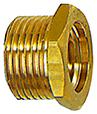 Zlaczka redukc,krotka, z mosiadzu,G1/4&quot; na G1/8&quot;RIEGLER