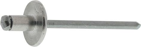 Nit jednostronnie zamyk. ,aluminium, z duzym lbem K16 4,8x16mm GESIPA  (250 szt.)