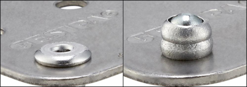 Nit jednostronnie zamyk, alum./VA,leb plas.-okr. 4x13mm GESIPA  (500 szt.)
