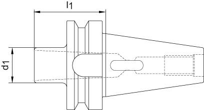 Bit gwintownik nacinajacy HSSG M4 VÖLKEL