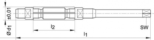 Rozwiertak nastawny HSS, 11-12mm BECK