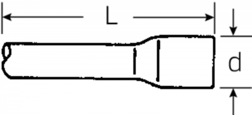 Przedłużka 3/4&quot;, 200 mm, rozmiar 8 STAHLWILLE