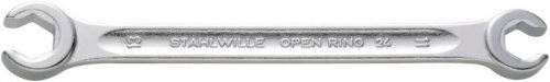 Klucz oczkowy dwustronny otwarty 10x11mm , OPEN-RING STAHLWILLE