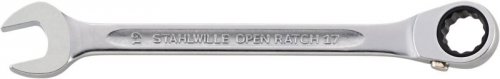 Klucz płasko-oczkowy z grzechotką 9mm STAHLWILLE