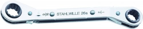Klucz grzechotkowy 1/2&quot;x9/16&quot; odgięty, AS-drive STAHLWILLE