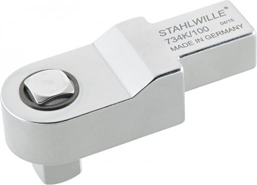 Końcówka wtykowa z czopem kwadratowym 1/2&quot; uchwyt 14x18 mm do kalibracji kluczy STAHLWILLE