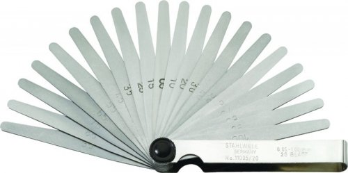 Zestaw szczelinomierzy 13szt.0,05-1,00 mm STAHLWILLE