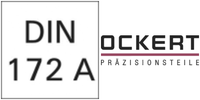 Tulejka kolnierzowa D172A 5,3x10x10 krótka, Ockert