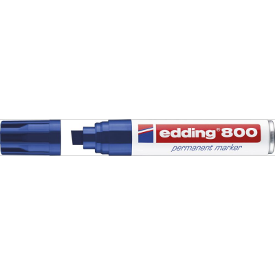 Marker permanentny 800 niebieski Edding