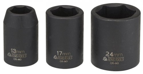 Nasadka udarowa cienkościenna 1/2&quot; 22 mm ANSI Teng Tools