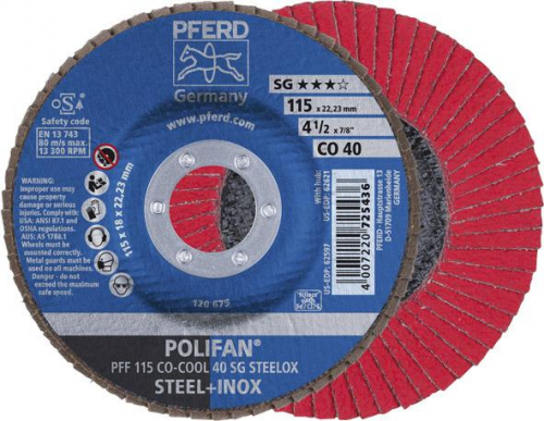 Sciern.listkowa/lamelkowaSGP-COOL,prosta 115mm CO40 Pferd
