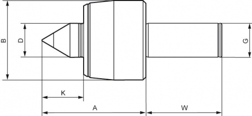Wiertlo rdzeniowe krotkie KBK HSS, chwyt Weldon 26/30mm BDS