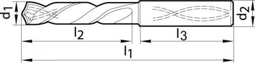 Wiertło kręte HSS DIN 338 0,90mm GÜHRING