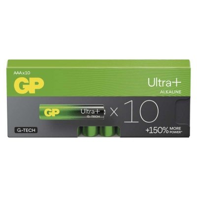 GP Bateria alkaliczna ULTRA PLUS AAA (LR03) 10PP