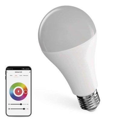 GoSmart Żarówka LED A65 / E27 / 14 W (94 W) / 1 400 lm / RGB / ściemnialna / WiFi