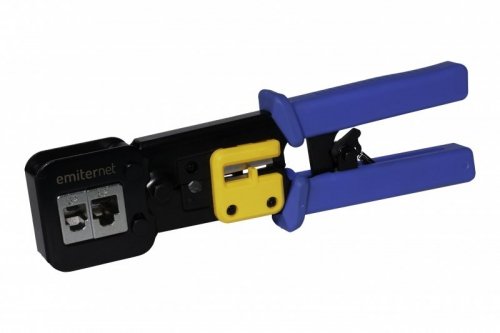 Zaciskarka uniwersalna Eco  8P/6P (RJ45/RJ12/RJ11) do wtyków przelotowych