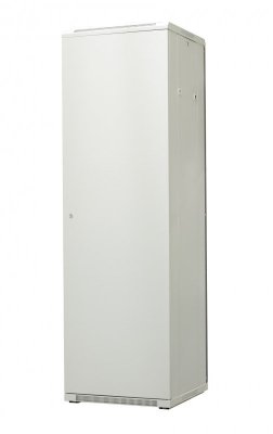 Szafa ramowa stojąca EmiterNet Top, 42U, drzwi przód blacha/szkło, 600x600x1980mm (szer./gł./wys.) (w zestawie: panel 2 wentylat