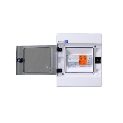 Rozdzielnia z wyposażeniem dla turbiny ECOROTE 1500. Dedykowany do zestawów TWERD.