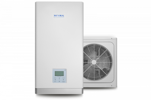 Pompa ciepła Sevra Ecos Heat Split trójfazowa 14,5kW (SEV-MHPS3-16/I + SEV-HPS3-14/O)