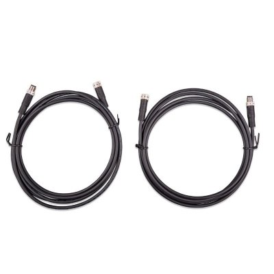 Male to Female 3 pole 2 m (bag of 2)