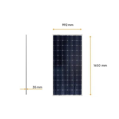 Panel słoneczny 280W-20V Poly 1650x992x35mm series 4a