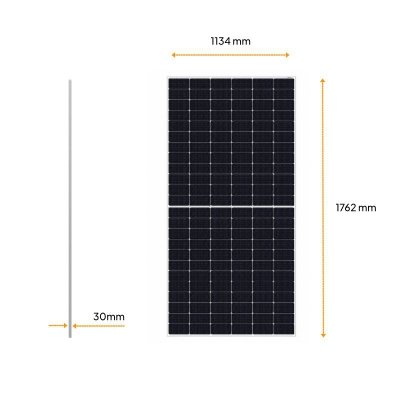 Elektrownia słoneczna 435Wp z akumulatorem - zasilanie 230V moc 400W + MPPT