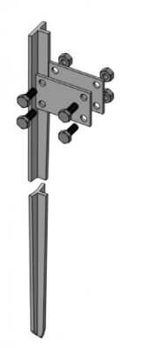 Uziom teowy wbijany B=1500mm R.8137 Pawbol