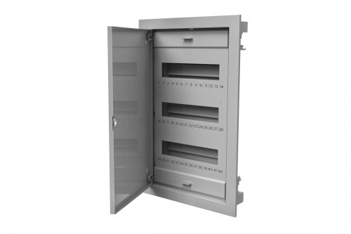 Rozdzielnica modułowa 3x12 podtynkowa z metalowymi drzwiami IP40 (C.1536)