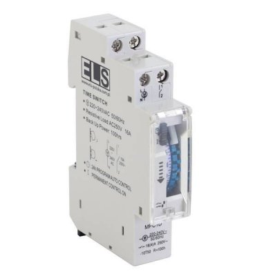 Mechaniczny programator czasowy 1-dniowy, MPC1D, ELS (1)