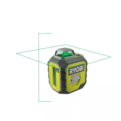 Zielony laser płaszczyznowy 360° i ramię teleskopowe 3,2 m RB360GLL-K Ryobi