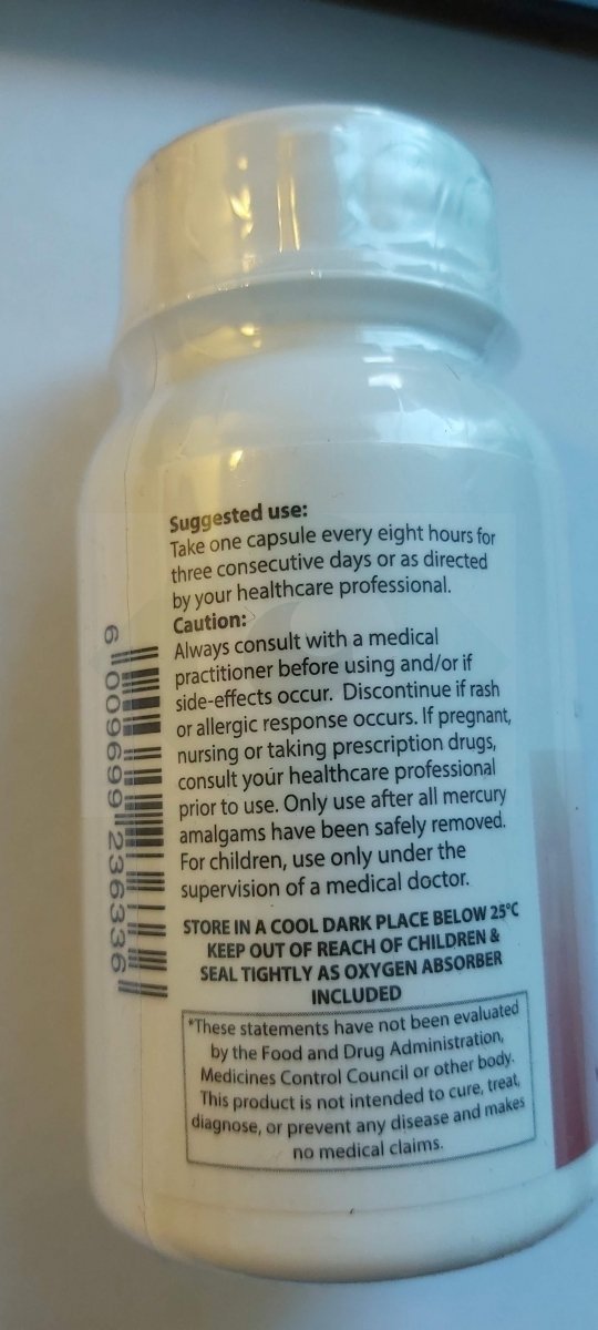 DMPS 1mg - 80 kapsułek - kwas dimerokaptopropanosulfonowy