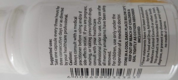 Kwas alfa liponowy ALA 3 mg - 90 kapsułek Alpha Lipoic Acid