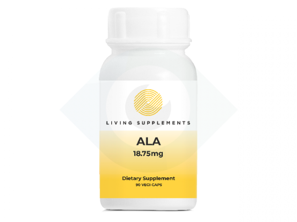 Kwas alfa liponowy ALA 18.75 mg - 90 kapsułek Alpha Lipoic Acid