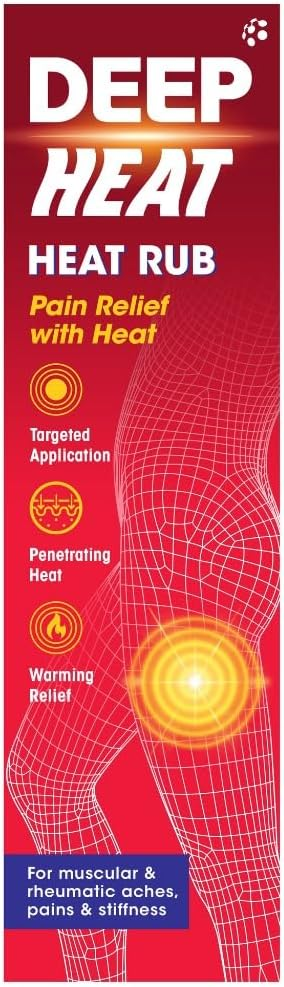 DEEP HEAT 67g maść rozgrzewająca krem przeciwbólowy przeciwzapalny