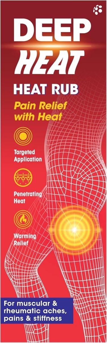 DEEP HEAT 100g maść rozgrzewająca krem przeciwbólowy przeciwzapalny